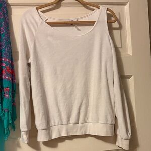 Young Fabulous & Broke Cream Sweatshirt